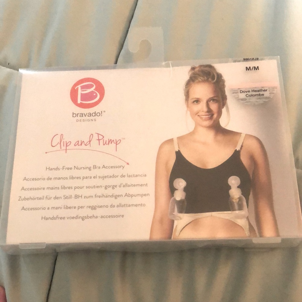 Hands-free Nursing Bra Accessory.